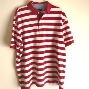 STRIPED TOMMY HILFIGER COLLARD SHIRT✨